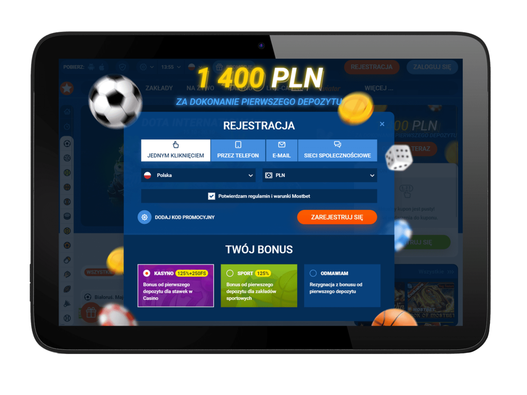 Aplicativo Mostbet para Android e iOS